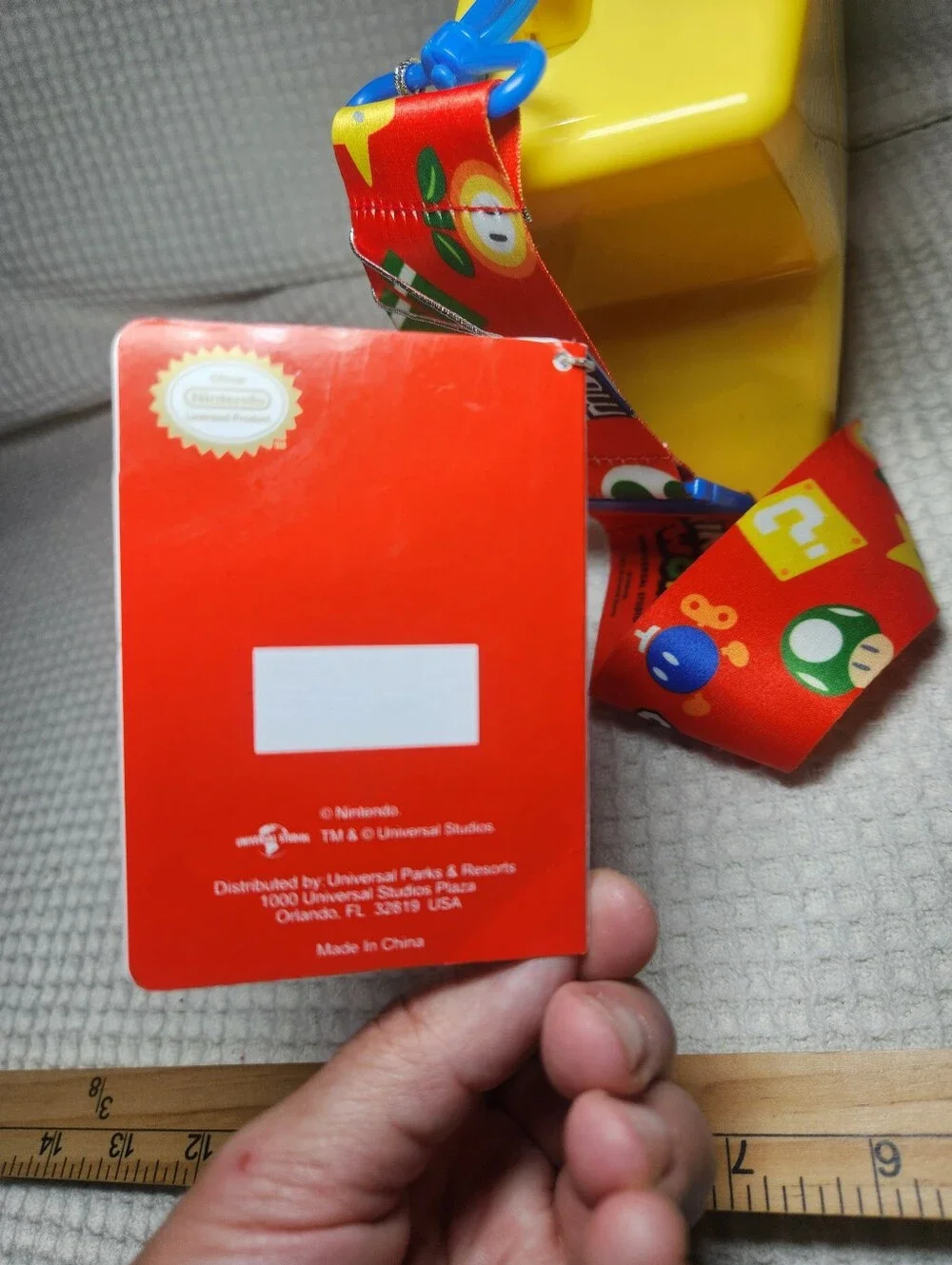 Super Nintendo World Mario Star Popcorn Bucket NO LIGHT Universal Studios NWT